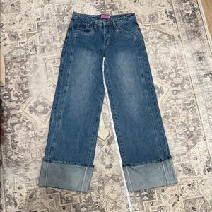 VINTAGE Edikted Y2K Wide Leg Jeans